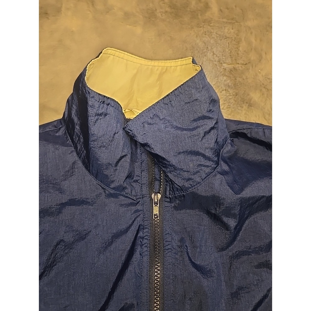 Vtg 90s Nabisco Jacket Mens XL Blue White Windbreaker Corporate Promo Advertisin - Picture 11 of 14